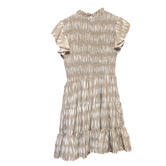 J Marie Ella Smock Ruffle Tiered Mini Dress - Picture 2 of 7